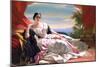 Portrait of Leonilla, Princess of Sayn-Wittgenstein-Sayn-Franz Xaver Winterhalter-Mounted Giclee Print