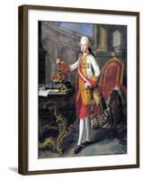 Portrait of Leopold II, Holy Roman Emperor, Painting-null-Framed Giclee Print