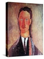 Portrait of Léopold Survage (1879-196), 1918-Amedeo Modigliani-Stretched Canvas