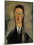 Portrait of Leopold Survage (1879-1968) - Peinture De Amedeo Modigliani, (1884-1920) - 1918 - Oil O-Amedeo Modigliani-Mounted Giclee Print