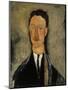 Portrait of Léopold Survage (1879-196)-Amedeo Modigliani-Mounted Giclee Print