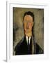 Portrait of Léopold Survage (1879-196)-Amedeo Modigliani-Framed Giclee Print