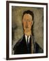 Portrait of Léopold Survage (1879-196)-Amedeo Modigliani-Framed Giclee Print