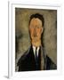 Portrait of Léopold Survage (1879-196)-Amedeo Modigliani-Framed Giclee Print