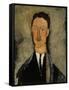 Portrait of Léopold Survage (1879-196)-Amedeo Modigliani-Framed Stretched Canvas