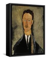 Portrait of Léopold Survage (1879-196)-Amedeo Modigliani-Framed Stretched Canvas