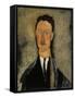 Portrait of Léopold Survage (1879-196)-Amedeo Modigliani-Framed Stretched Canvas