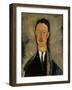 Portrait of Léopold Survage (1879-196)-Amedeo Modigliani-Framed Giclee Print
