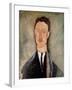 Portrait of Leopold Survage-Amedeo Modigliani-Framed Giclee Print