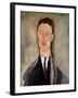 Portrait of Leopold Survage-Amedeo Modigliani-Framed Giclee Print