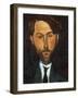 Portrait of Leopold Zborowski, 1917-Amedeo Modigliani-Framed Giclee Print