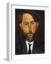 Portrait of Leopold Zborowski, 1917-Amedeo Modigliani-Framed Giclee Print