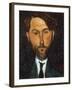 Portrait of Leopold Zborowski, 1917-Amedeo Modigliani-Framed Giclee Print