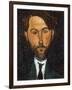 Portrait of Leopold Zborowski, 1917-Amedeo Modigliani-Framed Giclee Print