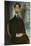 Portrait of Leopold Zborowski-Amedeo Modigliani-Mounted Giclee Print