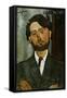 Portrait of Leopold Zborowski-Amedeo Modigliani-Framed Stretched Canvas