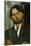 Portrait of Leopold Zborowski-Amedeo Modigliani-Mounted Giclee Print