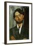 Portrait of Leopold Zborowski-Amedeo Modigliani-Framed Giclee Print