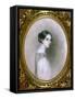 Portrait of Leopoldine Hugo-Adele Julie Hugo-Framed Stretched Canvas