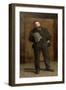 Portrait of Leslie W. Miller, 1901 (Oil on Canvas)-Thomas Cowperthwait Eakins-Framed Giclee Print