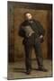 Portrait of Leslie W. Miller, 1901 (Oil on Canvas)-Thomas Cowperthwait Eakins-Mounted Giclee Print
