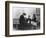 Portrait of Lev Nikolaevich Tolstoy with His Grandchildren-null-Framed Premium Giclee Print