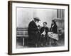 Portrait of Lev Nikolaevich Tolstoy with His Grandchildren-null-Framed Giclee Print