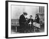 Portrait of Lev Nikolaevich Tolstoy with His Grandchildren-null-Framed Giclee Print
