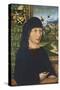 Portrait of Levinus Memminger, Ca 1485-Michael Wolgemut-Stretched Canvas