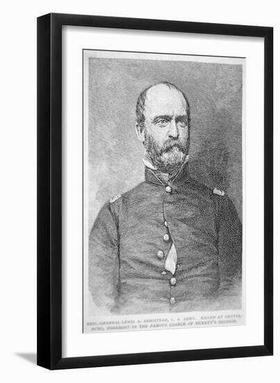 Portrait of Lewis A. Armistead-American School-Framed Giclee Print