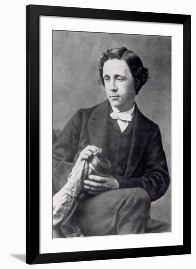 Portrait of Lewis Carroll-Oscar Gustav Rejlander-Framed Giclee Print