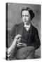 Portrait of Lewis Carroll-Oscar Gustav Rejlander-Stretched Canvas