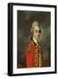 Portrait of Lieutenant General Sir James Duff, Half-Length, in Military Uniform, 1771 (Oil on Canva-John Russell-Framed Giclee Print