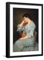 Portrait of Lillie Langtry (1853-1929)-Valentine Cameron Prinsep-Framed Giclee Print