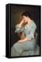 Portrait of Lillie Langtry (1853-1929)-Valentine Cameron Prinsep-Framed Stretched Canvas