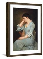 Portrait of Lillie Langtry (1853-1929)-Valentine Cameron Prinsep-Framed Giclee Print