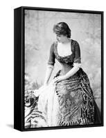 Portrait of Lillie Langtry, C.1882-Napoleon Sarony-Framed Stretched Canvas