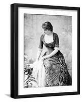 Portrait of Lillie Langtry, C.1882-Napoleon Sarony-Framed Photographic Print