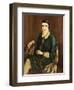 Portrait of Lilya Brik (1891-197), 1921-Alexander Silins-Framed Giclee Print