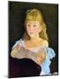 Portrait of Lina Campineanu, 1878-Edouard Manet-Mounted Giclee Print