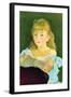 Portrait of Lina Campineanu-Edouard Manet-Framed Art Print