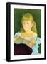 Portrait of Lina Campineanu-Edouard Manet-Framed Art Print