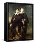 Portrait of Lionel and George Bonar-John Symen-Framed Stretched Canvas