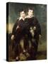 Portrait of Lionel and George Bonar-John Symen-Stretched Canvas