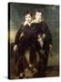 Portrait of Lionel and George Bonar-John Symen-Stretched Canvas