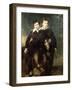 Portrait of Lionel and George Bonar-John Symen-Framed Giclee Print