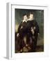 Portrait of Lionel and George Bonar-John Symen-Framed Giclee Print