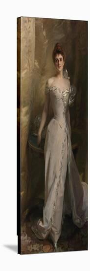 Portrait of Lisa Colt Curtis, 1898 (Oil on Canvas)-John Singer Sargent-Stretched Canvas