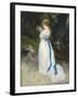 Portrait of Lise, 1867-Pierre-Auguste Renoir-Framed Giclee Print