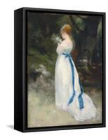 Portrait of Lise, 1867-Pierre-Auguste Renoir-Framed Stretched Canvas
